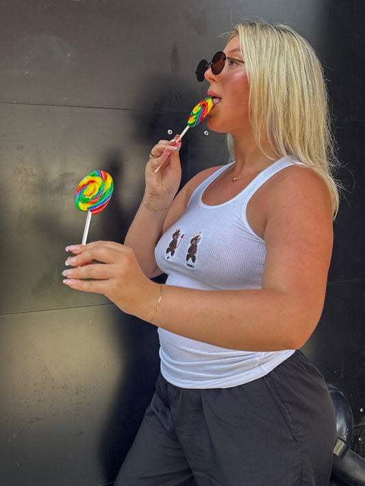 CANDY TANK-WHITE