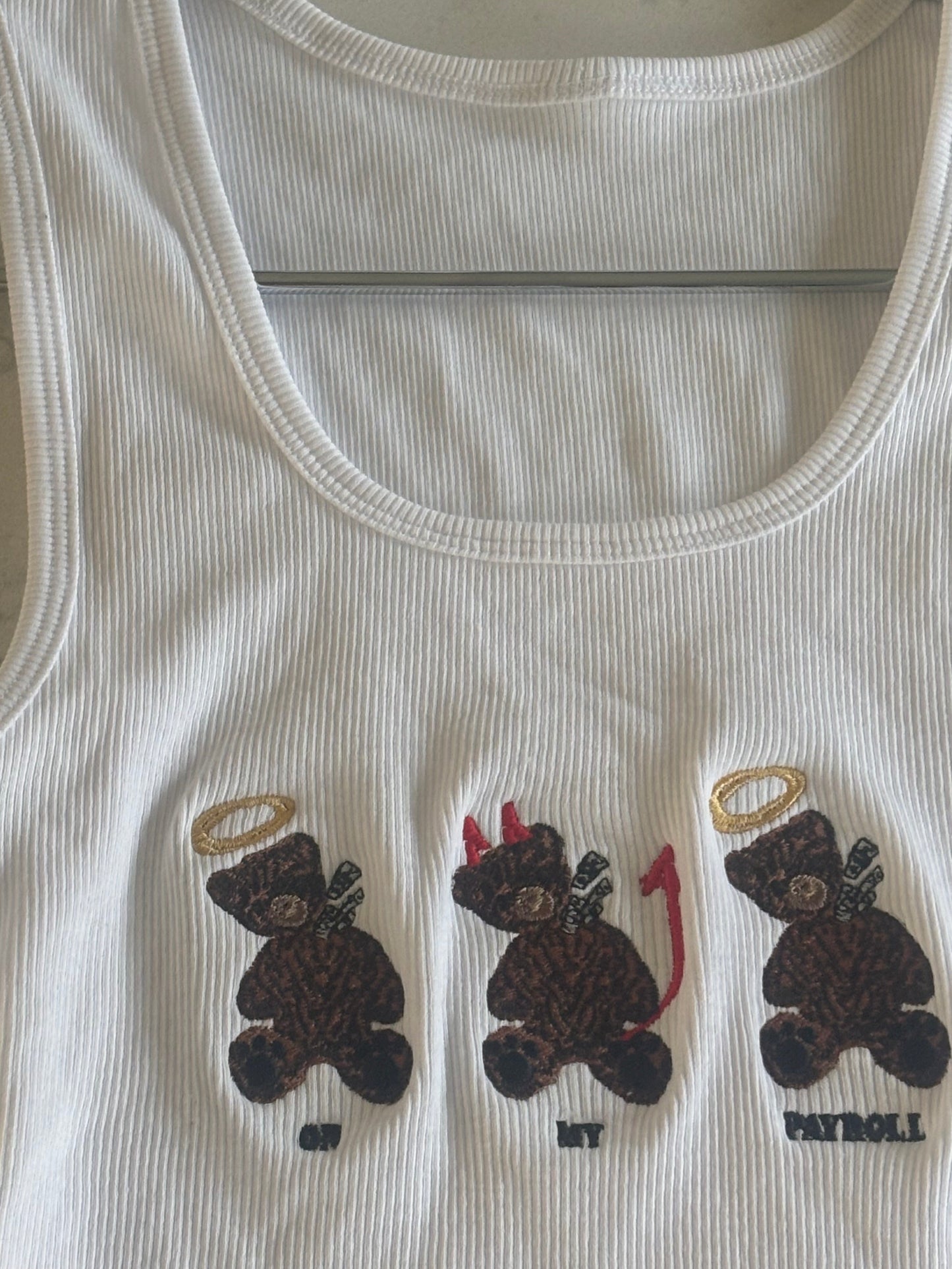 CANDY TANK-WHITE